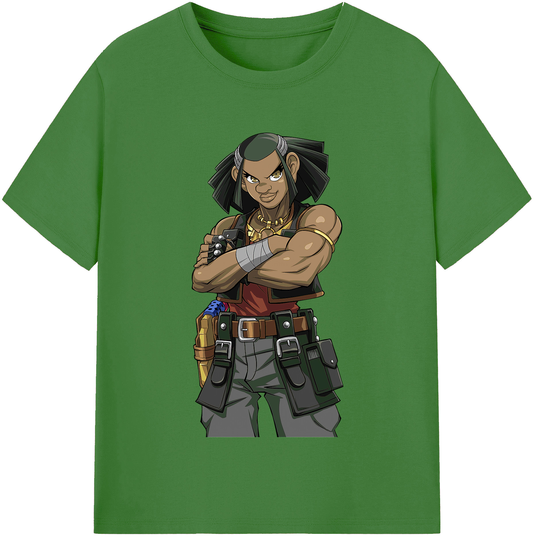 （画像用） 遊☆戯☆王 Yu-Gi-Oh! レディースカジュアルプリントTシャツ（綿100％）